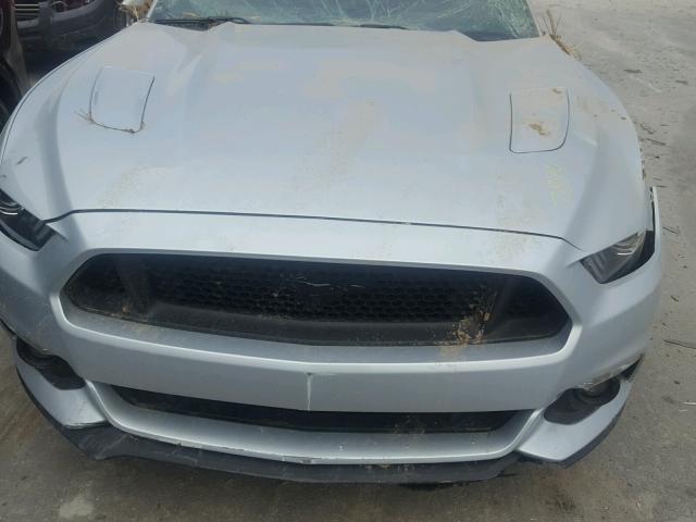 1FA6P8CF6G5227894 - 2016 FORD MUSTANG GT SILVER photo 7