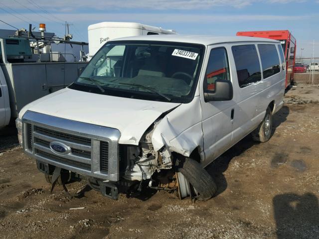 1FBSS3BL2ADA83697 - 2010 FORD ECONOLINE WHITE photo 2