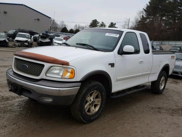 2FTRX18L73CB02495 - 2003 FORD F150 WHITE photo 2