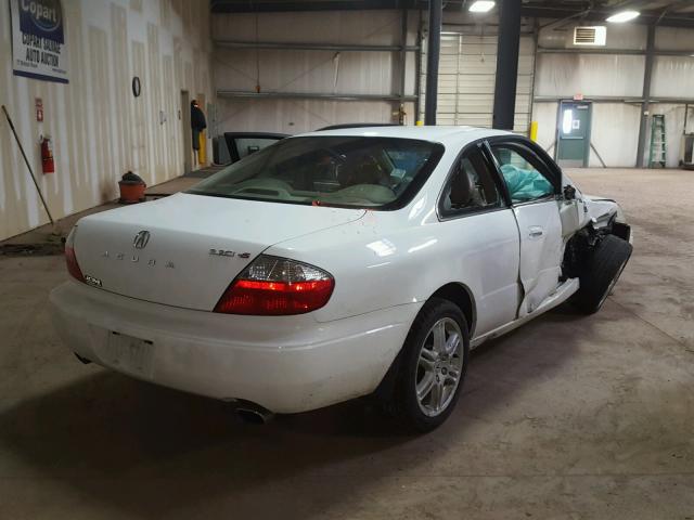 19UYA42623A006116 - 2003 ACURA 3.2CL TYPE WHITE photo 4