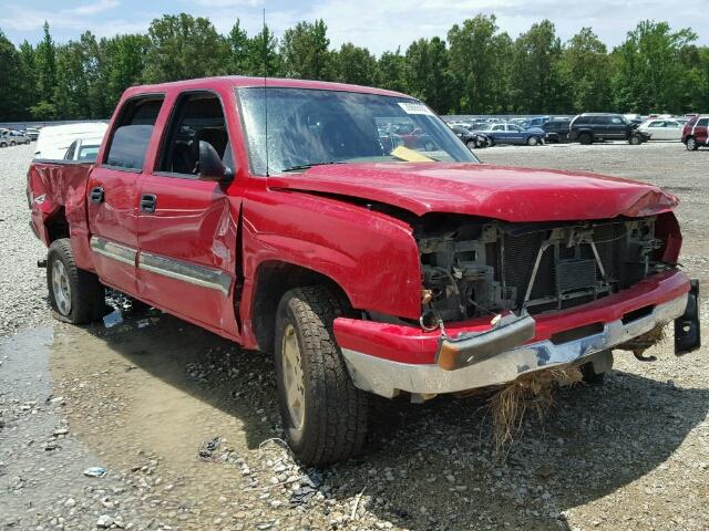 2GCEK13Z361337100 - 2006 CHEVROLET SILVERADO RED photo 1