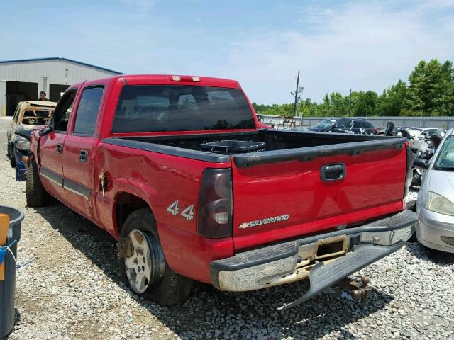 2GCEK13Z361337100 - 2006 CHEVROLET SILVERADO RED photo 3