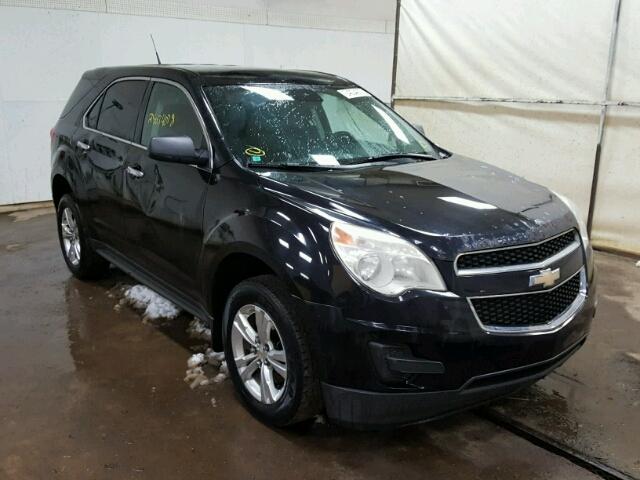 2GNFLCEK5C6209640 - 2012 CHEVROLET EQUINOX LS BLACK photo 1