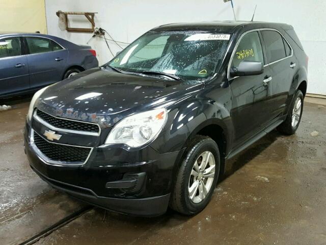 2GNFLCEK5C6209640 - 2012 CHEVROLET EQUINOX LS BLACK photo 2