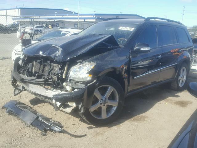 4JGBF71E47A124508 - 2007 MERCEDES-BENZ GL 450 4MA BLACK photo 2