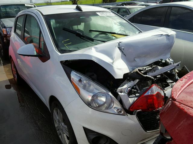 KL8CD6S93FC727598 - 2015 CHEVROLET SPARK 1LT WHITE photo 1