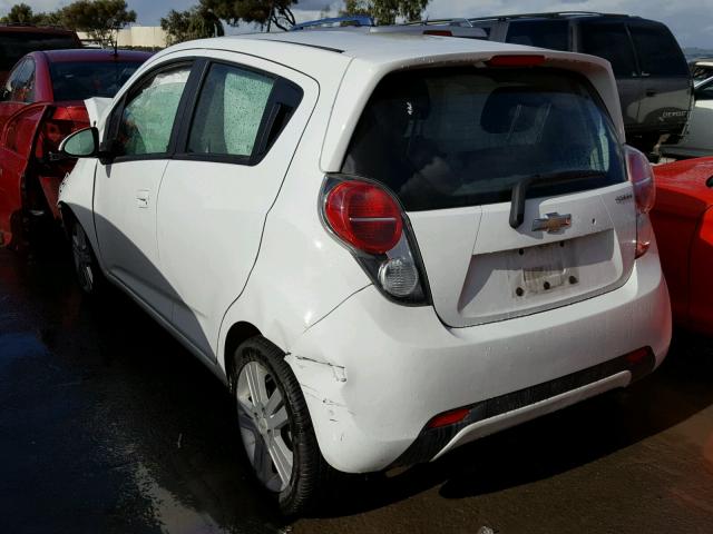 KL8CD6S93FC727598 - 2015 CHEVROLET SPARK 1LT WHITE photo 3