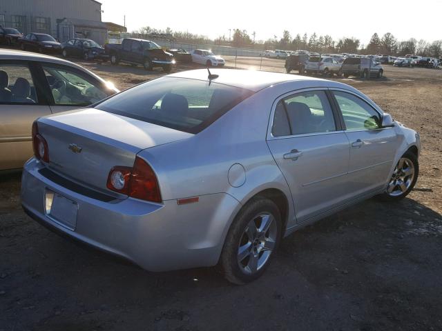 1G1ZC5EB6A4132835 - 2010 CHEVROLET MALIBU 1LT 银色 照片 4
