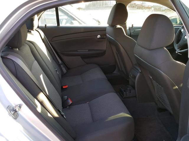 1G1ZC5EB6A4132835 - 2010 CHEVROLET MALIBU 1LT 银色 照片 6