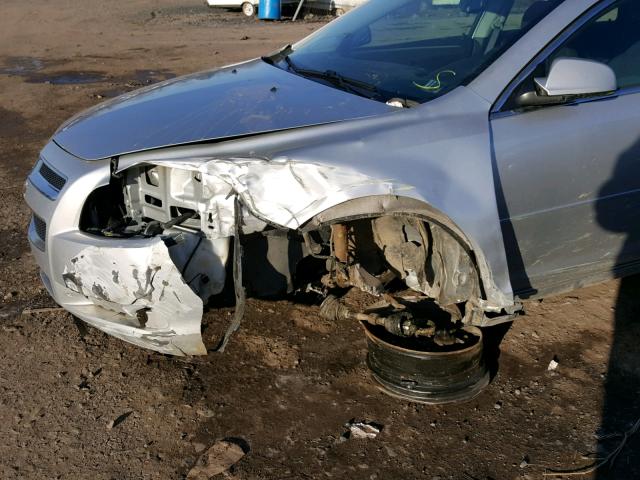 1G1ZC5EB6A4132835 - 2010 CHEVROLET MALIBU 1LT 银色 照片 9
