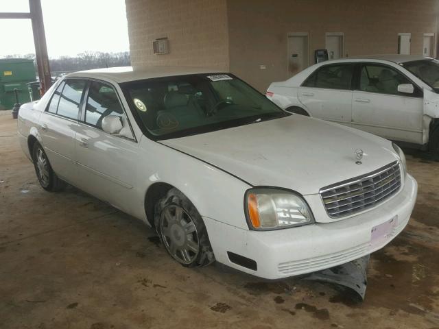 1G6KD54Y75U136039 - 2005 CADILLAC DEVILLE WHITE photo 1