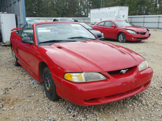 1FALP45X1VF152000 - 1997 FORD MUSTANG GT RED photo 1