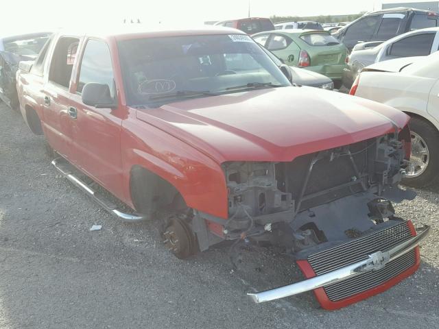 3GNEC12T74G340622 - 2004 CHEVROLET AVALANCHE RED photo 1