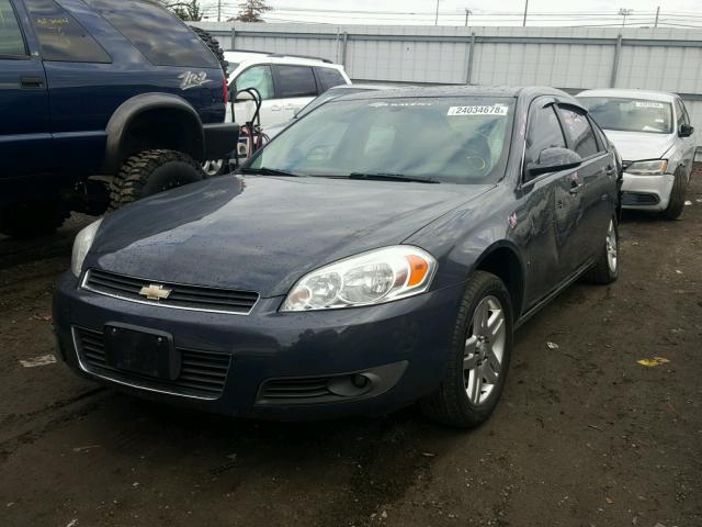 2G1WC583081254751 - 2008 CHEVROLET IMPALA LT GRAY photo 2