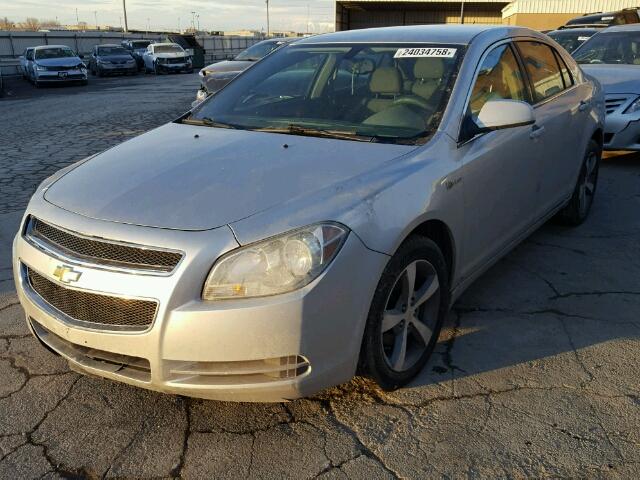 1G1ZF57539F233197 - 2009 CHEVROLET MALIBU HYB 银色 照片 2