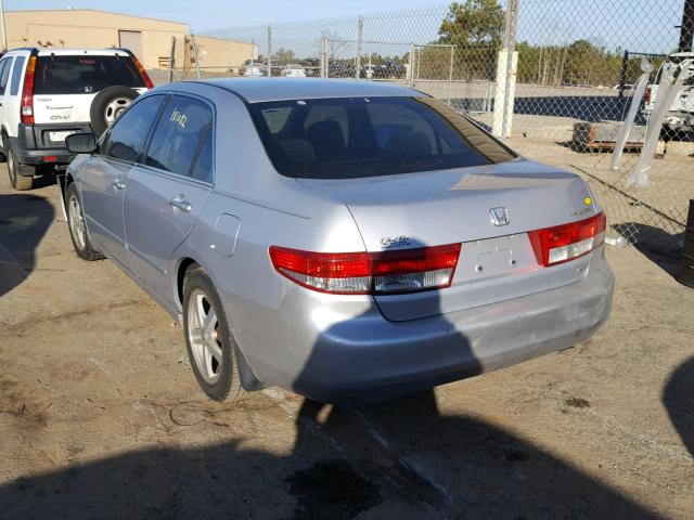 1HGCM56784A113232 - 2004 HONDA ACCORD EX SILVER photo 3