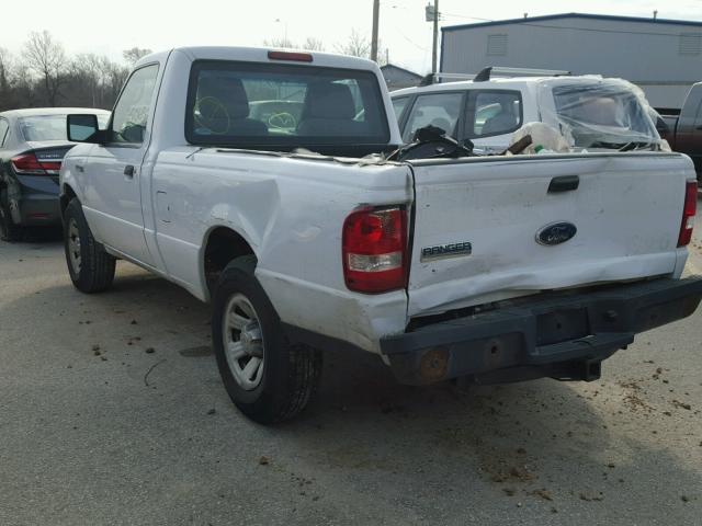 1FTKR1AD1APA60609 - 2010 FORD RANGER WHITE photo 3