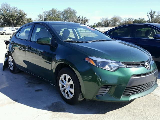 2T1BPRHE6GC650900 - 2016 TOYOTA COROLLA EC 绿色 照片 1