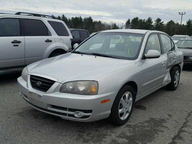 KMHDN46D76U365924 - 2006 HYUNDAI ELANTRA GL SILVER photo 2