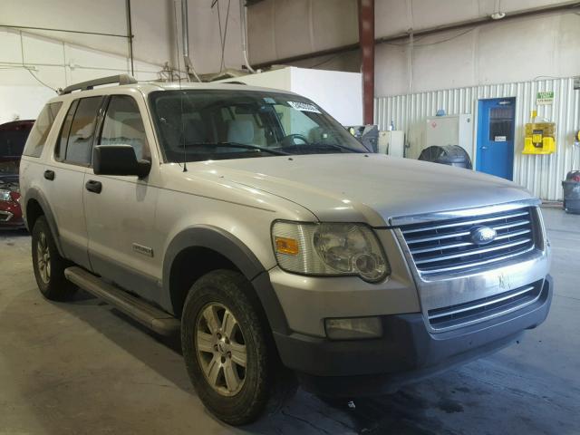 1FMEU63E96UB68964 - 2006 FORD EXPLORER X SILVER photo 1