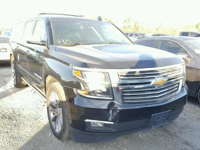 1GNSKKKC9FR588434 - 2015 CHEVROLET SUBURBAN K BLACK photo 1