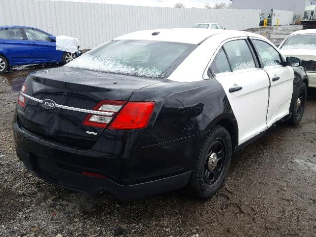 1FAHP2MT9DG144860 - 2013 FORD TAURUS POL TWO TONE photo 4