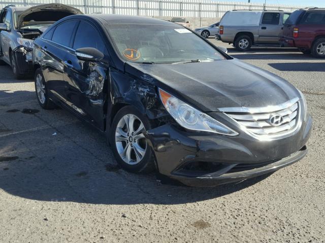 5NPEC4ACXDH806031 - 2013 HYUNDAI SONATA SE BLACK photo 1