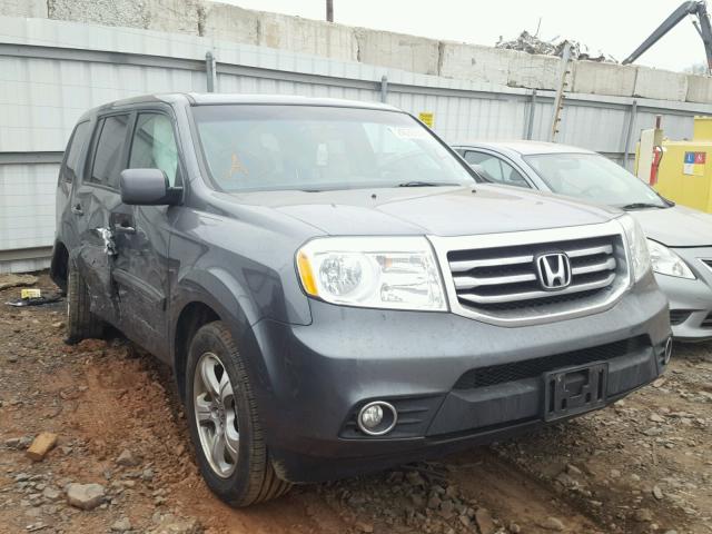 5FNYF4H40CB028208 - 2012 HONDA PILOT EX GRAY photo 1