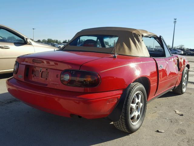 JM1NA3538V0721147 - 1997 MAZDA MX-5 MIATA RED photo 4