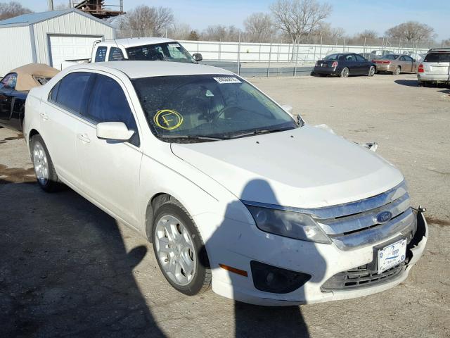 3FAHP0HA4AR114702 - 2010 FORD FUSION SE WHITE photo 1