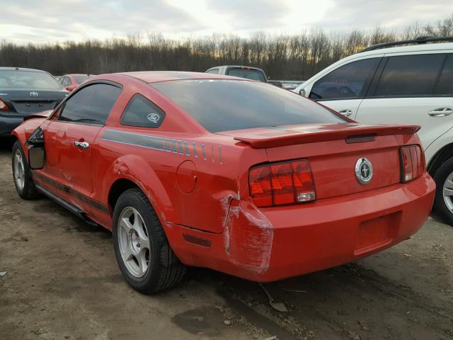 1ZVFT80N175328632 - 2007 FORD MUSTANG RED photo 3