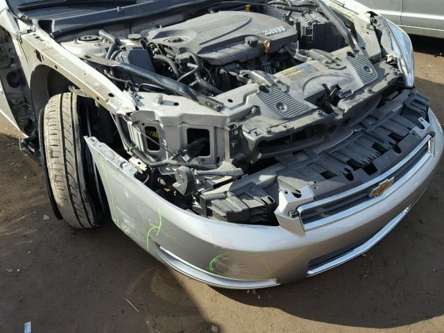 2G1WB58K081265582 - 2008 CHEVROLET IMPALA LS SILVER photo 9