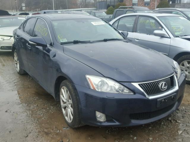 JTHCF5C27A2034768 - 2010 LEXUS IS 250 BLUE photo 1