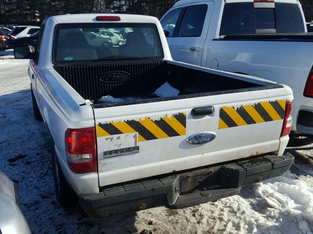 1FTYR10D28PA84911 - 2008 FORD RANGER WHITE photo 3