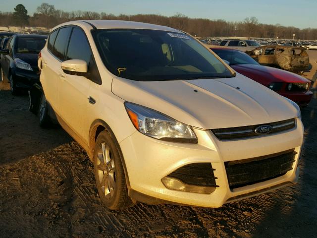 1FMCU0H99DUA18169 - 2013 FORD ESCAPE SEL WHITE photo 1