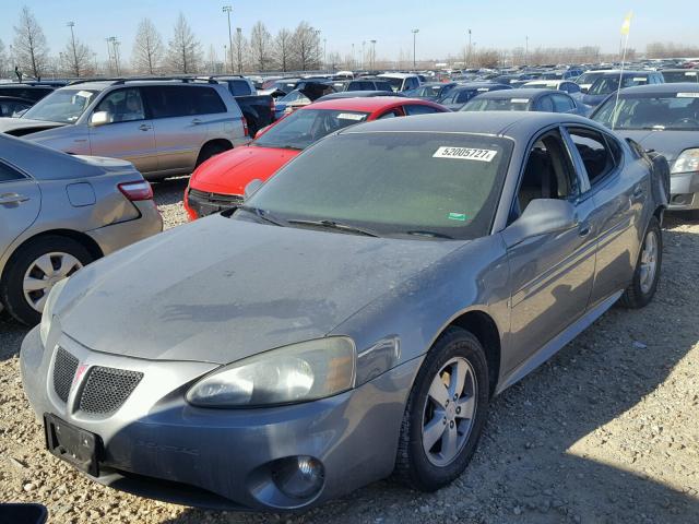 2G2WP552981100955 - 2008 PONTIAC GRAND PRIX GRAY photo 2