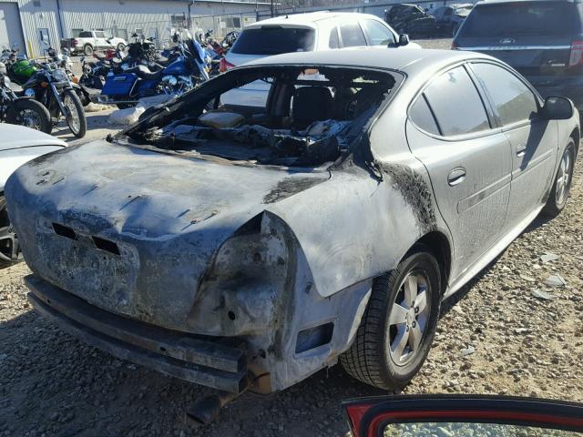 2G2WP552981100955 - 2008 PONTIAC GRAND PRIX GRAY photo 4