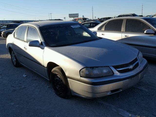 2G1WF52E259141673 - 2005 CHEVROLET IMPALA SILVER photo 1