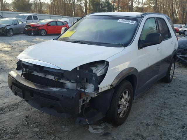 3G5DB03E04S586711 - 2004 BUICK RENDEZVOUS WHITE photo 2