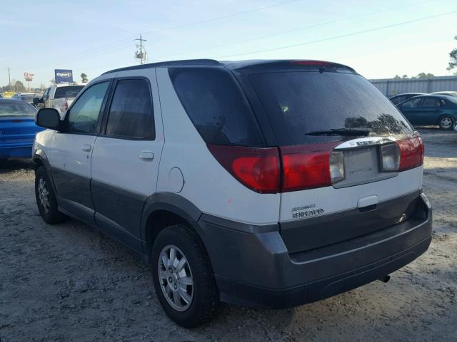 3G5DB03E04S586711 - 2004 BUICK RENDEZVOUS WHITE photo 3