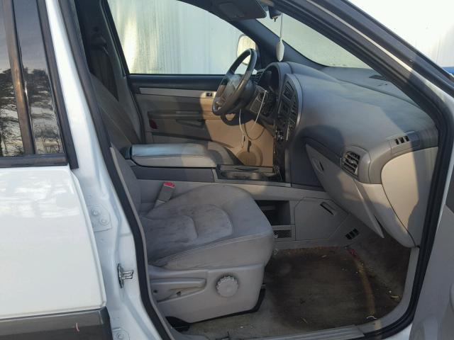 3G5DB03E04S586711 - 2004 BUICK RENDEZVOUS WHITE photo 5