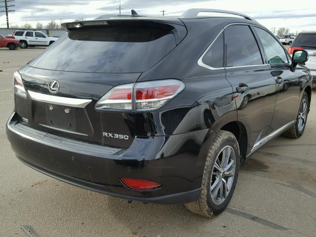 2T2BK1BA6DC218207 - 2013 LEXUS RX 350 BLACK photo 4