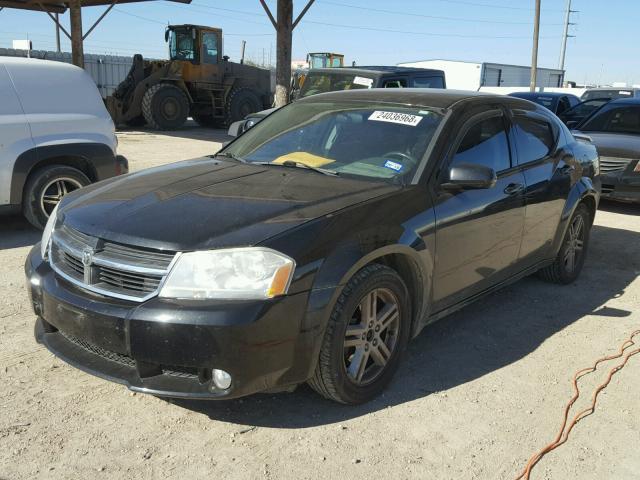 1B3CC5FB9AN156523 - 2010 DODGE AVENGER R/ BLACK photo 2