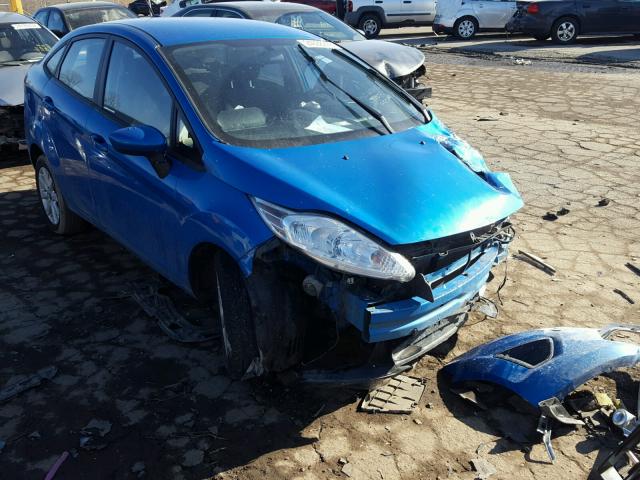 3FADP4BJ4CM134673 - 2012 FORD FIESTA SE BLUE photo 1