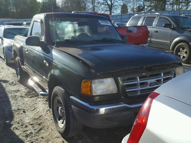 1FTYR10CX1TA26789 - 2001 FORD RANGER GREEN photo 1