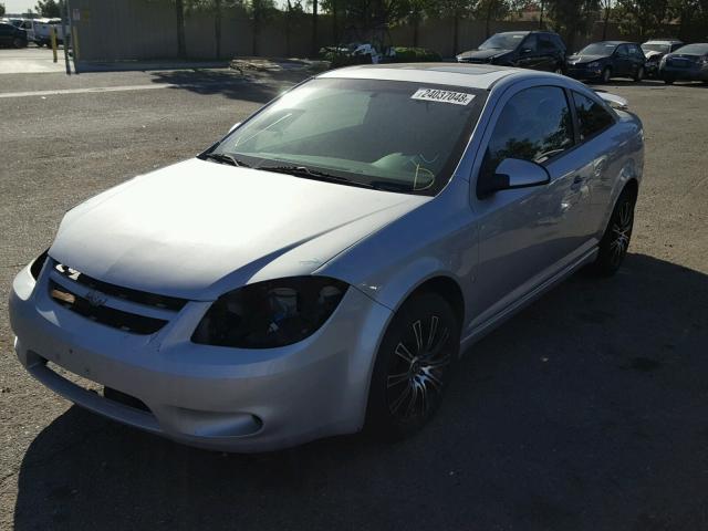 1G1AM18B687163171 - 2008 CHEVROLET COBALT SPO SILVER photo 2