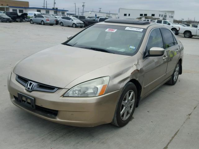 1HGCM66594A020479 - 2004 HONDA ACCORD EX GOLD photo 2