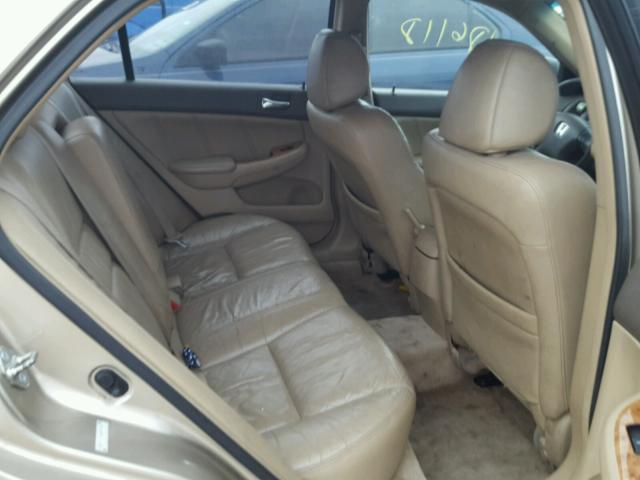 1HGCM66594A020479 - 2004 HONDA ACCORD EX GOLD photo 6