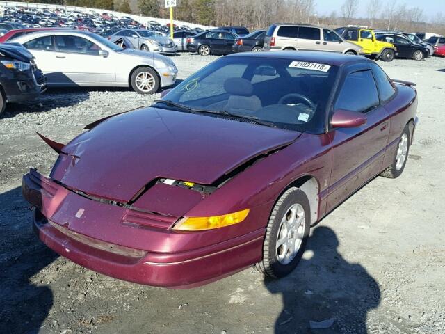 1G8ZG1574RZ148038 - 1994 SATURN SC2 BURGUNDY photo 2