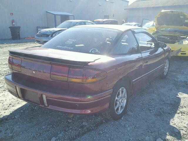 1G8ZG1574RZ148038 - 1994 SATURN SC2 BURGUNDY photo 4